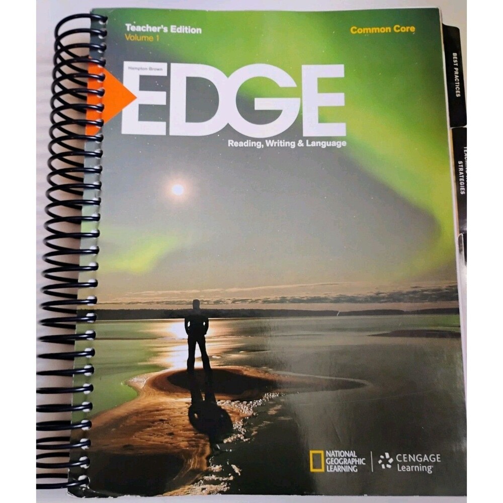 Edge Reading Writing Language Level A Common Core Teacher Edition Vol 1 2014